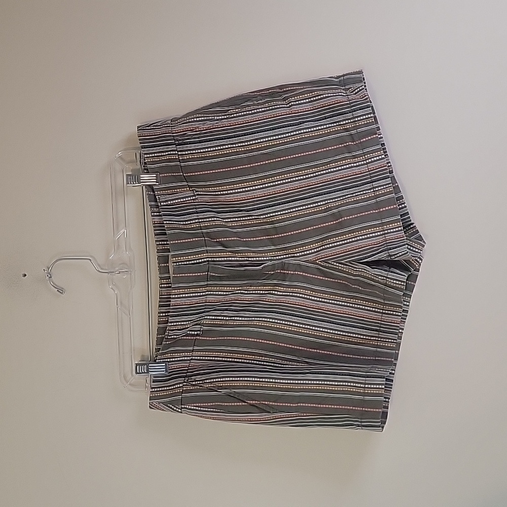 LOFT Multicolor Striped Women Shorts Cargos